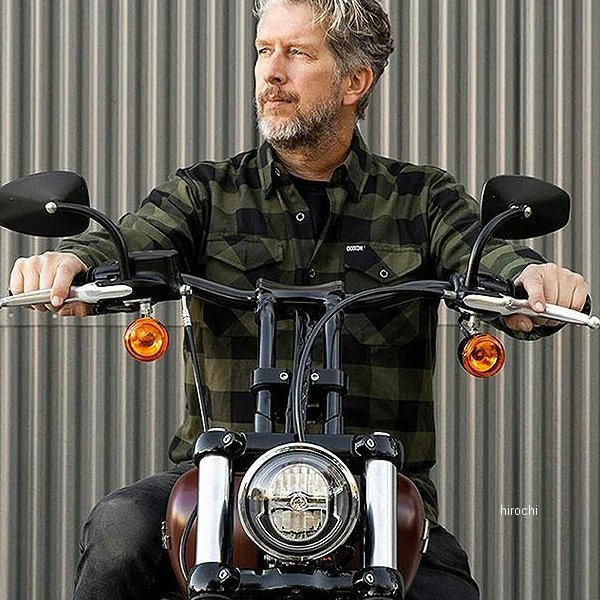 Biltwell ビルトウェル 10in マードックプルバックライザー O/S ブラック 6414-201-10 WO店
