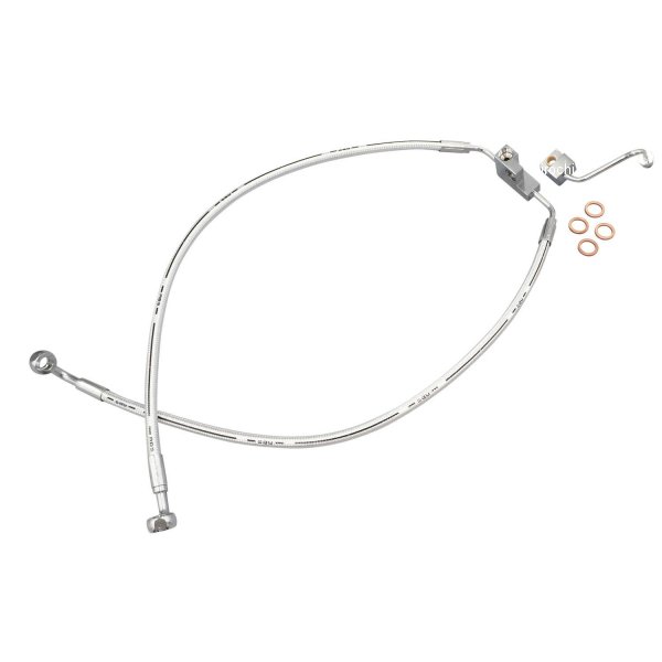 MAGNUM マグナム SCII ABSダブルブレーキラインキット ロワー FXDF +2in AS370062 WO店の通販は