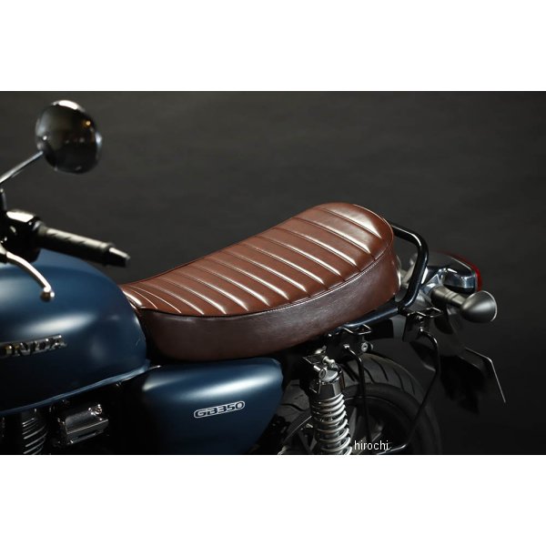 GOODS グッズ GOODSEAT SLENDER タックロールシート GB350 ブラウン G3
