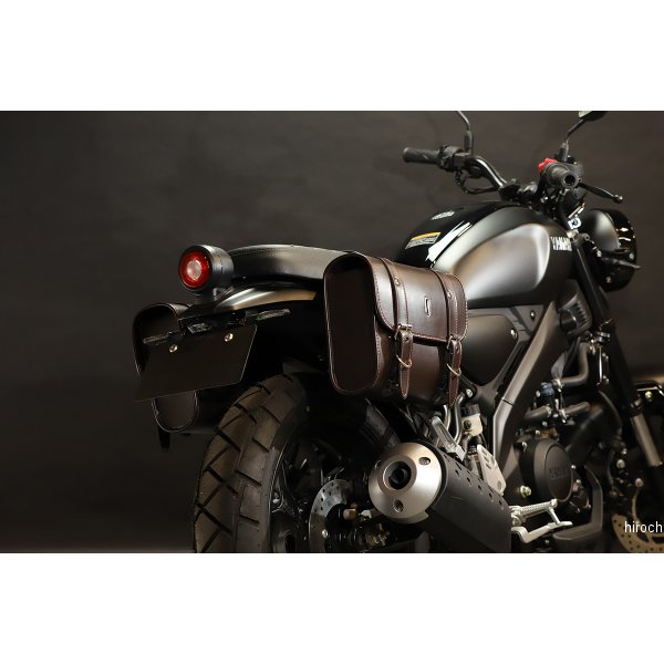 GOODS グッズ W/P スリムサイドバッグキット XSR155、XSR125 ブラウン ZM-0006 WO店_1
