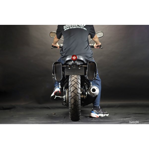 GOODS グッズ W/P スリムサイドバッグキット XSR155、XSR125 ブラウン ZM-0006 WO店_2