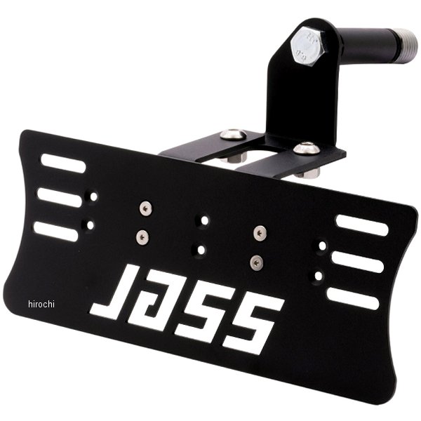 ジャスパフォーマンス Jass Performance ナンバーオフセットステー NDロードスター 黒 2012 WO店