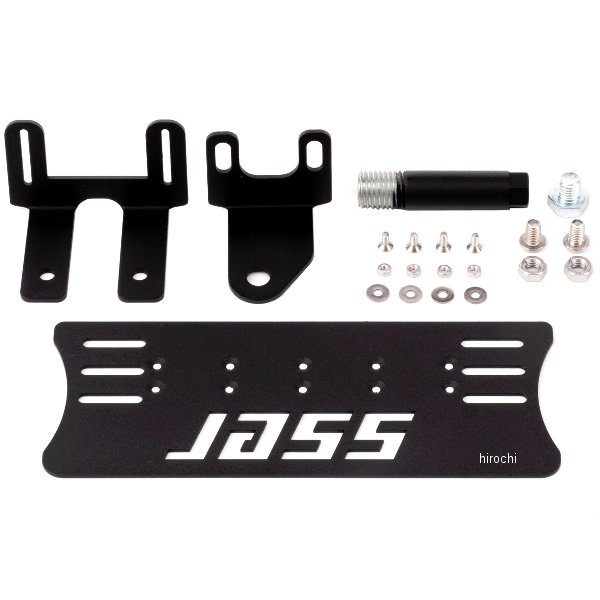 ジャスパフォーマンス Jass Performance ナンバーオフセットステー NDロードスター 黒 2012 WO店_1