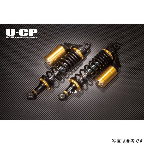 U-CP オリジナルサスペンション ゼファー750 ブラック&ゴールド UCSUT34BKGDKA42 WO店