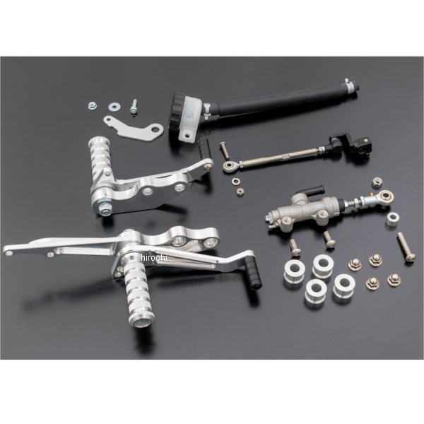 ピーエムシー PMC DRAFT バックステップキット Type-Z Z1/Z2 シルバー 74-2042 WO店_1