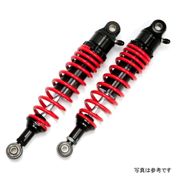 RFY ガス封入式リアサスペンション モンキー/ゴリラ 社外ロングスイングアーム専用 ブラック&レッド SUG32BKRDHO78 WO店