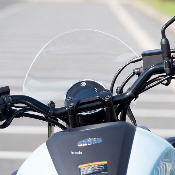 ワールドウォーク XSR125用メーターバイザー ミドル・クリア