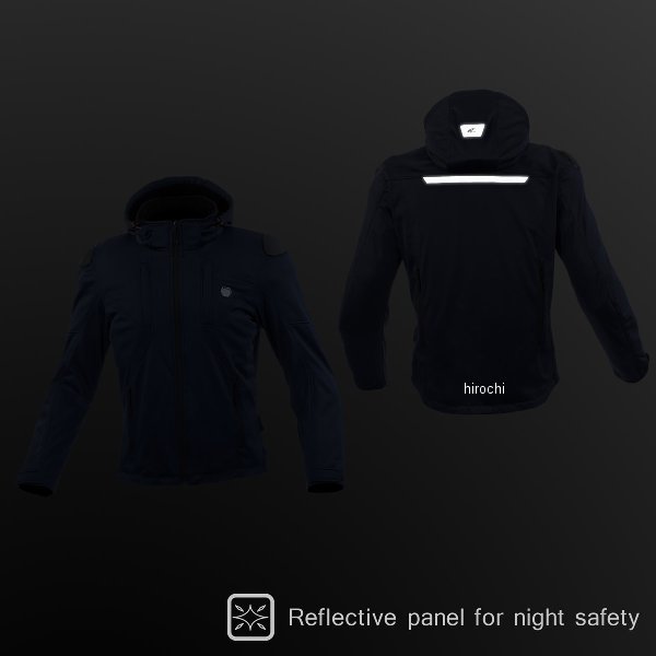 コミネ KOMINE 秋冬モデル ハイプロテクトソフトシェルシステムパーカセット 黒 Sサイズ 4582611236000 WO店