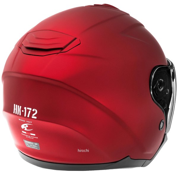 HK-172+i コミネ KOMINE フルフェイスヘルメット&amp;モーターサイクルインターカム マットメタルレッド XLサイズ HK-172 + i WO店_1