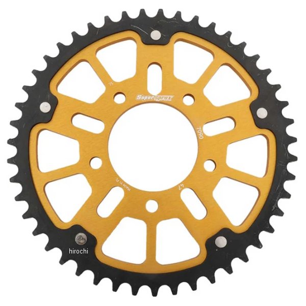 スーパースプロックス SUPERSPROX リアスプロケット ステルス 530-47T ゴールド RST-7090:47-GLD WO店の通販は