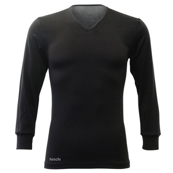 サーモワン ThermOne 21LD_TOL Vネック9分袖 メンズ 黒 XLサイズ 26100013 WO店の通販は 5,857円