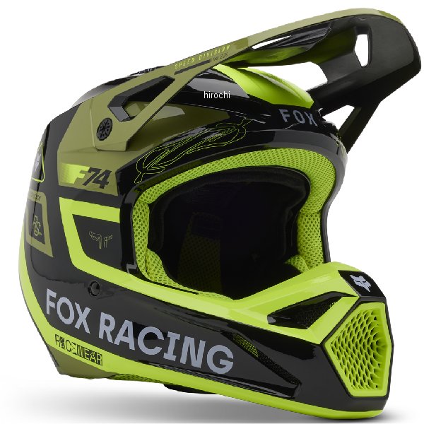 フォックス FOX V1ヘルメット レーススペック ペールグリーン XL フォックス FOX V1ヘルメット レーススペック ペールグリーン XL