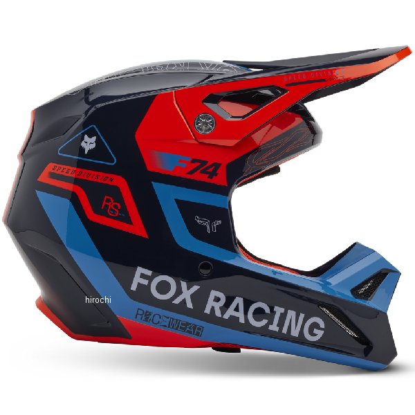 フォックス FOX V1ヘルメット ユース レーススペック ミッドナイト YMサイズ G5425 WO店