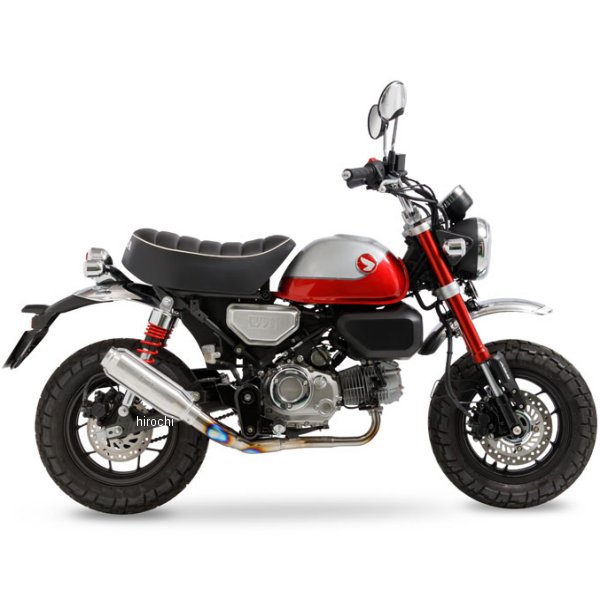 モリワキ フルエキゾースト MONSTER 22年以降 モンキー125 ヒートグラデーションチタ二ウム 01810-D31Z8-00 WO店