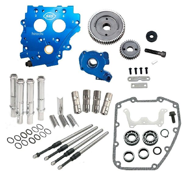 S&Sサイクル S&S Cycle ギアカムチェストキット クロームチューブ ビッグツイン 99年-06年 034119 WO店の通販は