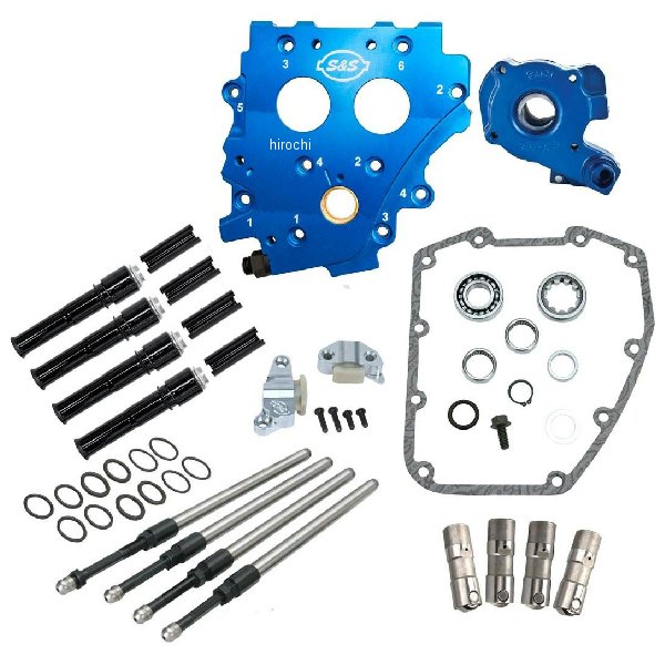 S&Sサイクル S&S Cycle チェーンカムチェストキット ブラックチューブ ビッグツイン 99年-06年 034122 WO店の通販はエンジン周り