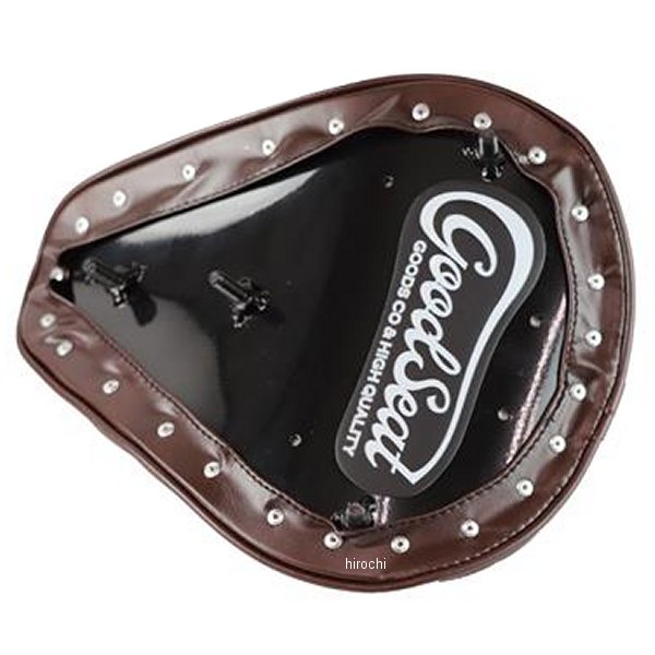 グッズ GOODS シート GOODSEAT SADDLE バーチカル 08年以前 SR400/500用キット ブラウン G3-00163 WO店