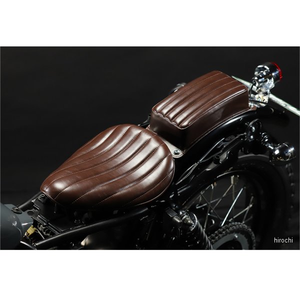 グッズ GOODS シート GOODSEAT SADDLE バーチカル 08年以前 SR400/500用キット ブラウン G3-00163 WO店