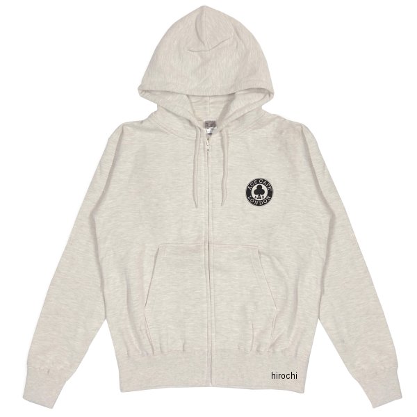 エースカフェロンドン ACE CAFE LONDON 2024年秋冬モデル ジップ フーディー Live to Ride オートミール XLサイズ AC001ZP WO店の通販は 7,480円