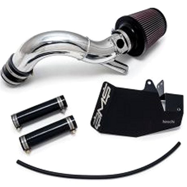 AMS インテークパイプ (MAFハウジング/バング付き) 08年-15年 三菱 EVO X 黒 AMSAMS-04-08-0002-2 WO店