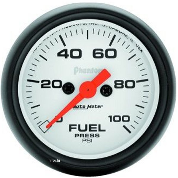 確認 オートメーター Autometer Phantom 52mm 0-100 PSI 燃圧計