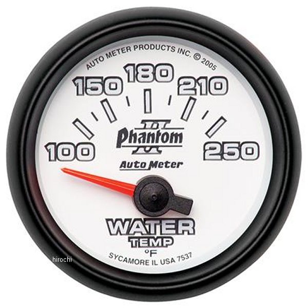 オートメーター Autometer Phantom II 52.4mm SSE 水温計 ATM7537 WO店