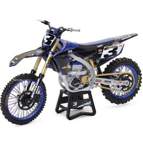 New Ray Toys ヤマハ YZ450F ファクトリーチーム (Eli Tomac #3) 1:12スケール NRT58323 WO店