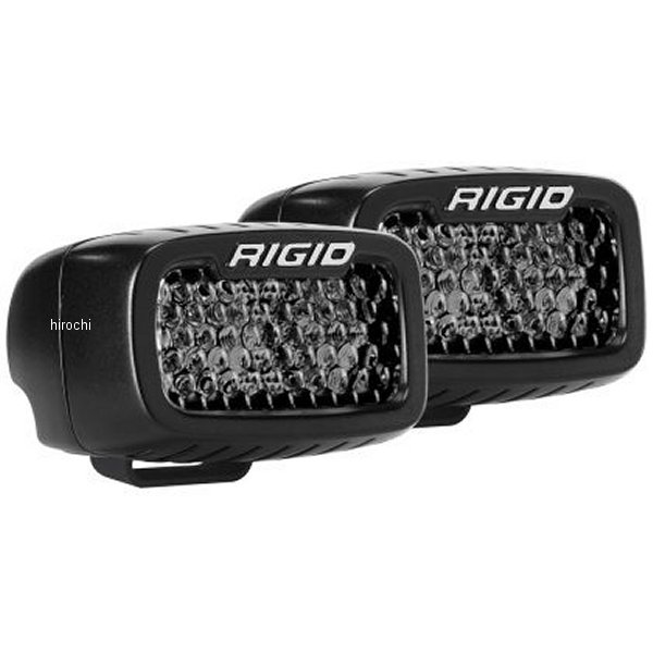リジッドインダストリー Rigid Industries SRM PRO Midnight Edition スポット Diffused ペア RIG902513BLK WO店