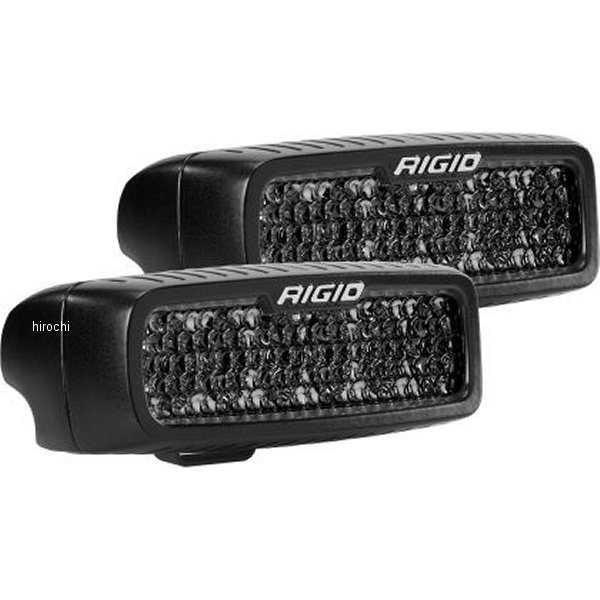 リジッドインダストリー Rigid Industries SRQ PRO Midnight Edition スポット Diffused ペア RIG905513BLK WO店