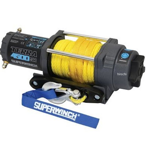 スーパーウインチ SUPERWINCH 合成ロープ Terra 4500SR ウインチ 1/4インチ x 50フィート SUW1145270 WO店