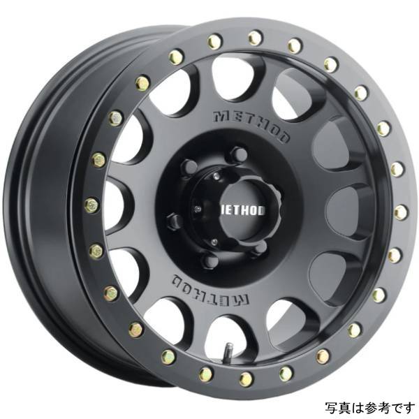 Method ホイール MR105 Beadlock 17x9 -38mmオフセット 5x5 71.5mmセンターボア マットブラック MRWMR10579050538B WO店