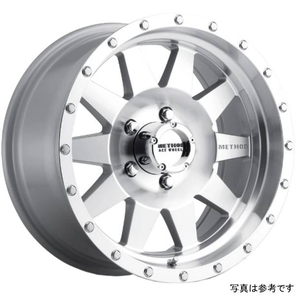 Method ホイール MR301 The Standard 16x8 0mm オフセット 5x4.5 83mmセンターボア Machined MRWMR30168012300 WO店