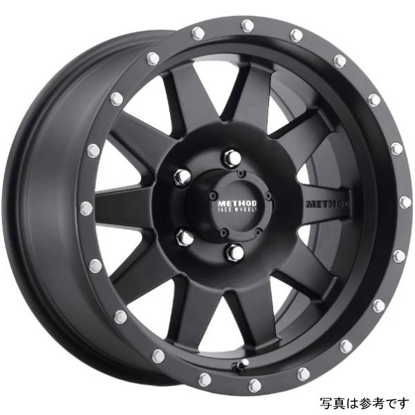 Method ホイール MR301 The Standard 17x8.5 +25mm オフセット 6x5.5 108mmセンターボア マットブラック MRWMR30178560525 WO店