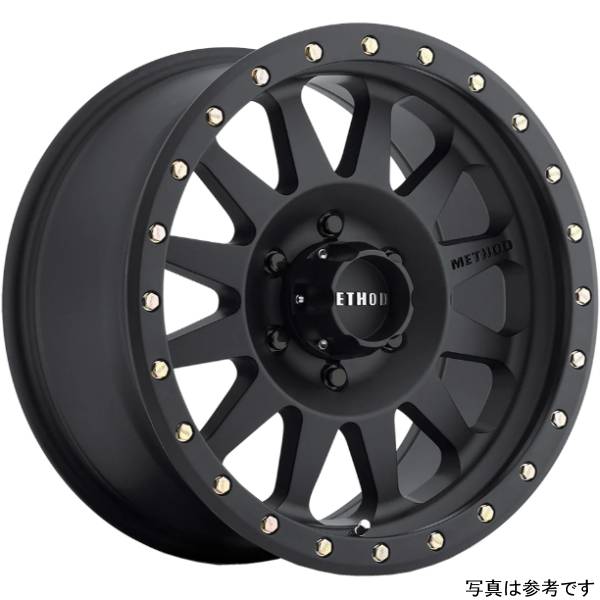 Method ホイール MR304 Double Standard 16x8 0mmオフセット 6x5.5 108mmセンターボア マットブラック MRWMR30468060500 WO店