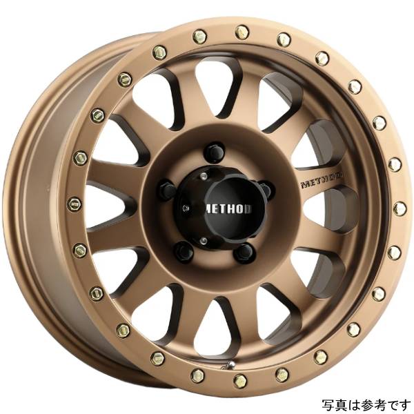 Method ホイール MR304 Double Standard 17x8.5 0mmオフセット 6x5.5 108mmセンターボア Methodブロンズ MRWMR30478560900 WO店