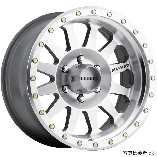 Method ホイール MR304 Double Standard 17x8.5 0mmオフセット 8x6.5 130.81mmセンターボア Machined MRWMR30478580300 WO店