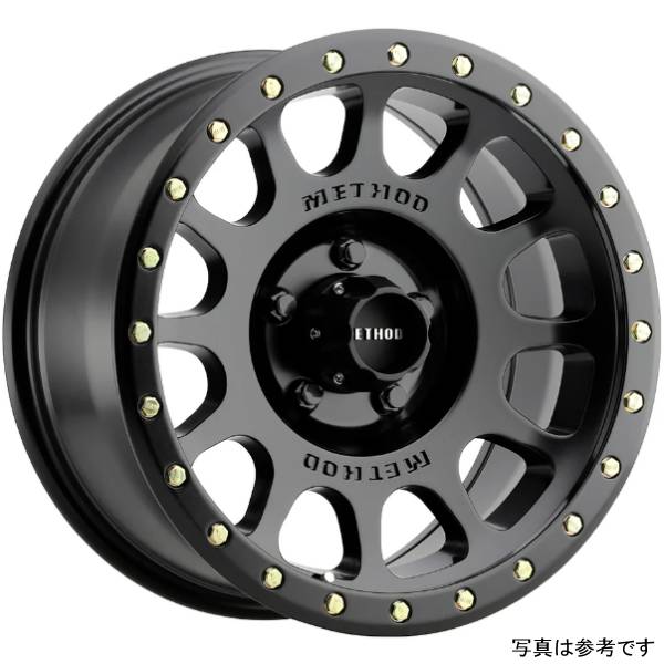 Method ホイール MR305 NV 20x10 -18mmオフセット 8x180 130.81mmセンターボア マットブラック MRWMR30521088518N WO店