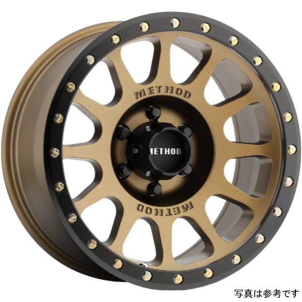Method ホイール MR305 NV 20x9 +18mmオフセット 8x6.5 130.81mmセンターボア Methodブロンズ MRWMR30529080918 WO店