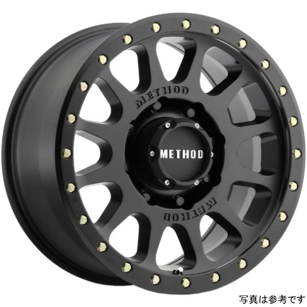 Method ホイール MR305-HD NV 17x8.5 0mmオフセット 8x6.5 130.81mm