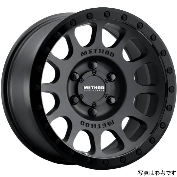 Method ホイール MR305 NV 18x9 -12mmオフセット 6x5.5 108mmセンターボア ダブルブラック MRWMR305890601012N WO店