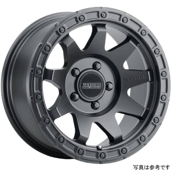 Method ホイール MR317 20x9 +18mmオフセット 8x180 130.81mmセンターボア マットブラック MRWMR31729088518 WO店