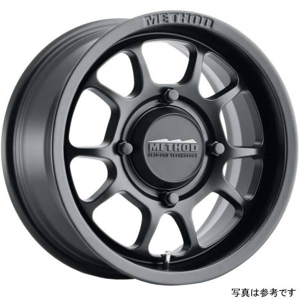 Method ホイール MR409 UTV Bead Grip 15x7 +38mmオフセット 6x139.7 78.3mmセンターボア マットブラック MRWMR40957060552 WO店