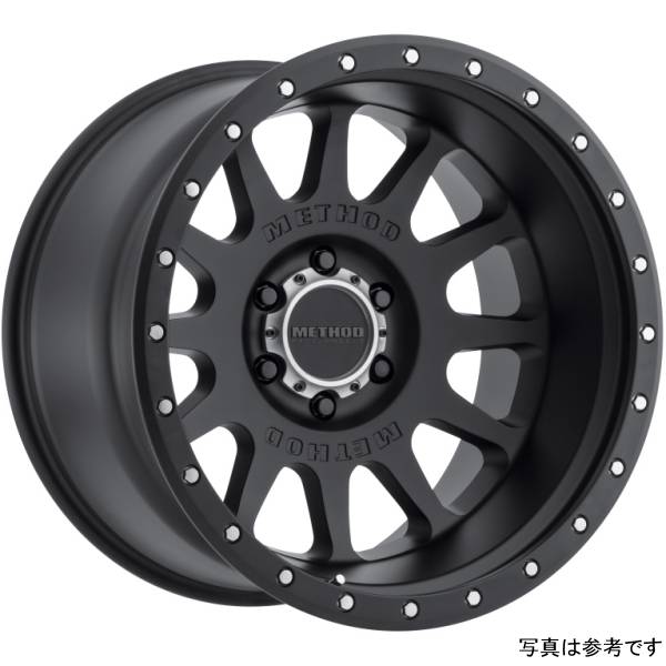 Method ホイール MR605 NV 20x10 -24mmオフセット 5x5 71.5mmセンターボア マットブラック MRWMR60521050524N WO店