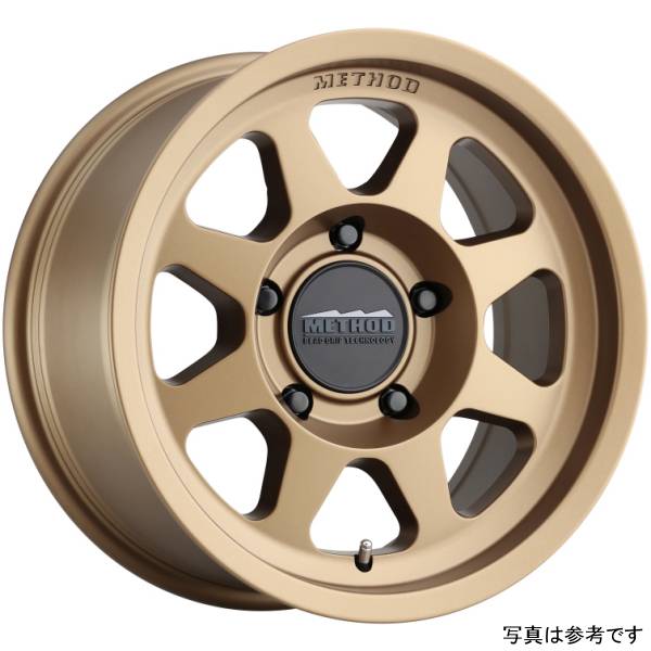 Method ホイール MR701 17x8.5 0mmオフセット 8x6.5 130.81mm