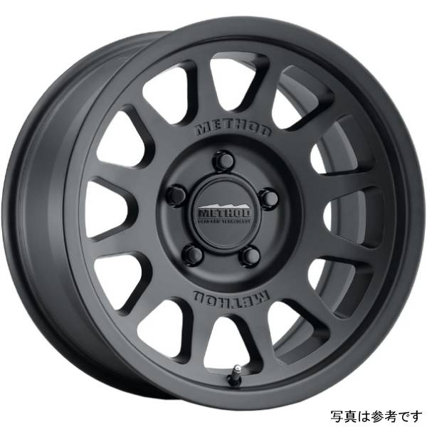 Method ホイール MR703 Bead Grip 17x8.5 0mm オフセット 8x6.5 130.81mmセンターボア マットブラック MRWMR70378580500 WO店