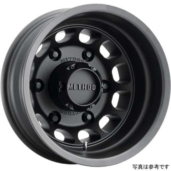 Method ホイール MR901 リア 16x5.5 -138mmオフセット 6x205 161.04mmセンターボア マットブラック MRWMR901655925138N WO店