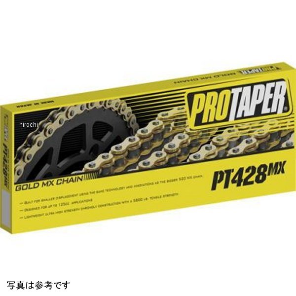 プロテーパー ProTaper チェーン 428MX1 134L ゴールド PTR021710 WO店