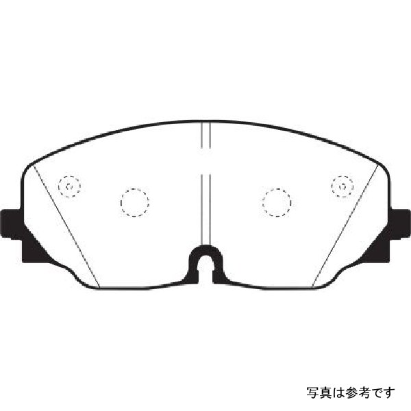 EBC 17年以降 フォルクスワーゲン Atlas 2.0L ターボ Ultimax フロント ブレーキパッド ebcUD2074 WO店の通販は 18,689円