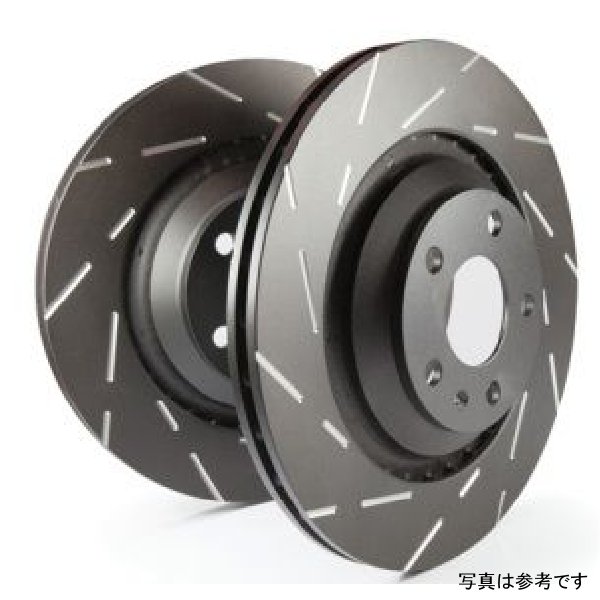 EBC 15年以降 フォード マスタング (6th Gen) 2.3L ターボ (Performance パッケージ) USR Slotted リアローター EBCUSR7696 WO店