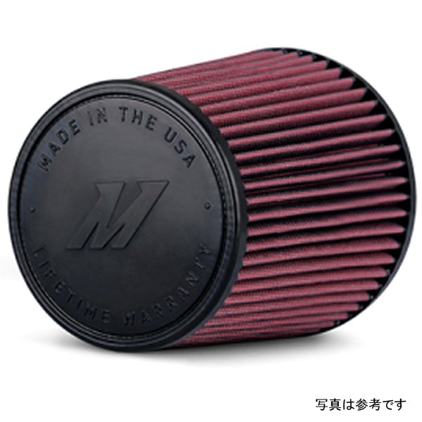 Mishimoto パフォーマンス エアフィルター 3.5in Inlet/8in Length MISMMAF-3508 WO店